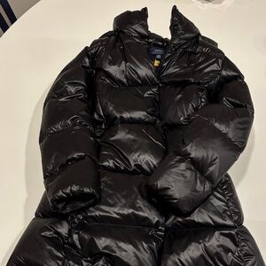 Polo by Ralph Lauren Shiny Black Jacket
